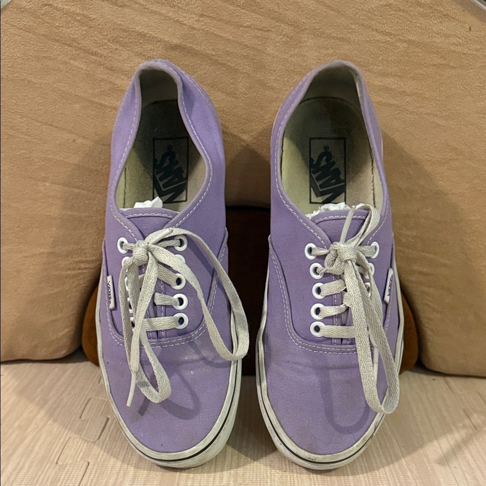 Vans Women's Lavender Canvas Sneakers